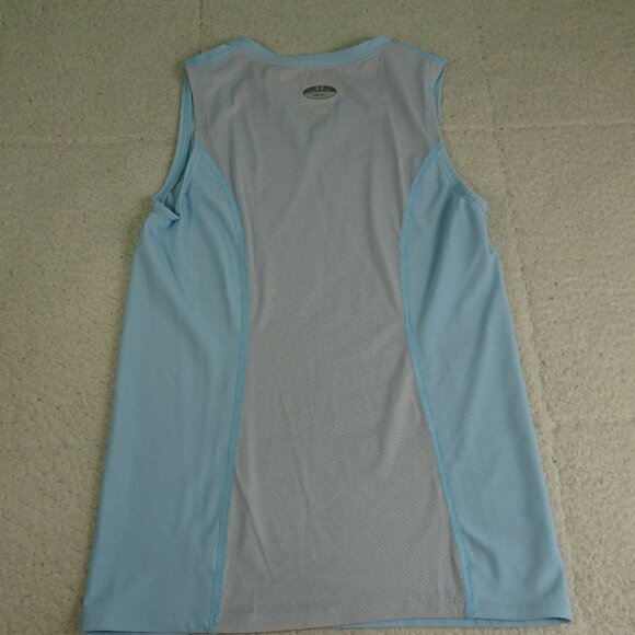 Under Armour Blue/White Metal Tank Tap Medium - Picture 2 of 5